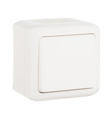 Quteo - Кнопка 6А IP44 (белый)