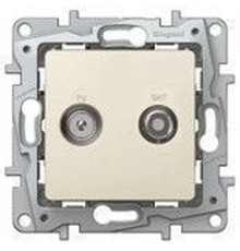 Розетка TV/SAT  2 каб СЛНК ЕТIКА | арт.672357