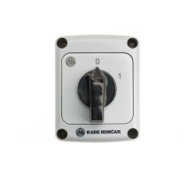 Переключатель PNBS 16 10, 3P, 20A, тип 0-1, 7.5kW(400VAC по АС-23), черная рукоятка, в корпусе IP65 | арт.EAC602466R