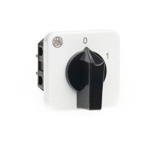 Переключатель BS 16 92 U, 4P, 20A, тип 0-1 (60°), 4NO на 1, 7.5kW(400VAC по АС-23), на дверь, фронт IP40 | арт.EAC602481R