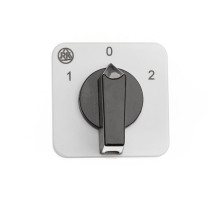 Переключатель BS 16 75 U, 4P, 20A, тип 1-0-2 (60°), 4NO на 1_2, на дверь, фронт IP40 | арт.EAC602710R