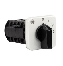 Переключатель BS 16 136 U, 3P, 20A, тип 0-1-2-3, 3NO на 1_3, на дверь, фронт IP40 | арт.EAC602498R