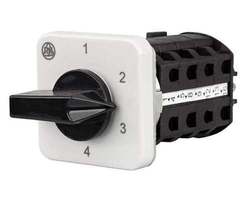 Переключатель BS 16 87 U, 2P, 20A, тип 1-2-3-4, 2NO на 1_4, на дверь, фронт IP40 | арт.EAC631275