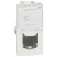 Mosaic RJ-45 UTP кат5е 1мод.бел. | арт.076551