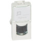 Mosaic RJ-45 UTP кат5е 1мод.бел. | арт.076551