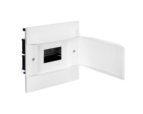 Щиток встр. Practibox S 6М, бел. дверь, с клеммами N+PE, IP40