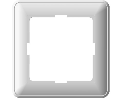 Рамка 1-постовая  W59 KD-1-18 Белый | арт.KD-1-18