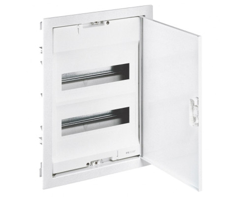 Щиток встр. Nedbox 24М (2х12+1) прозр. дверь, с клеммами N+PE, IP41