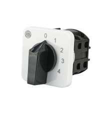 Переключатель BS 16 109 U, 2P, 20A, тип 0-1-2-3-4, 2NO на 1_4, на дверь, фронт IP40 | арт.EAC602436R