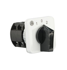 Переключатель BS 16 202 U, 2P, 20A, тип 1→0←2, 2NO на 1_2, на дверь, фронт IP40 | арт.EAC609574R