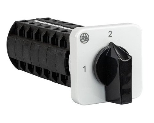 Переключатель BS 16 71 U, 6P, 20A, тип 1-2 (90°), 6NO на 1_2, на дверь, фронт IP40 | арт.EAC602560R