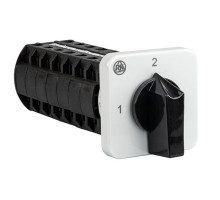 Переключатель BS 16 70 U, 5P, 20A, тип 1-2 (90°), 5NO на 1_2, на дверь, фронт IP40 | арт.EAC602504R