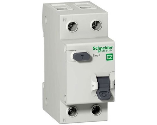 Дифавтомат Schneider Electric Easy9 2P 20А (C) 4.5кА 30мА (AC) - EZ9D34620
