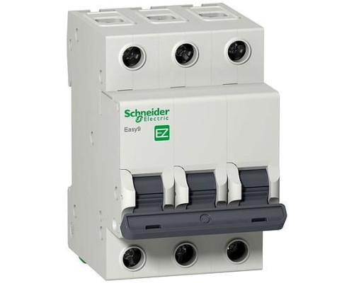 Автоматический выключатель Schneider Electric Easy9 3P 40А (C) 4.5кА - EZ9F34340