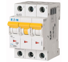 Авт. выключатель PL7-C25/3, 3P, 25A, хар-ка C, 10kA, 3M