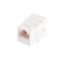 Модуль-вставка типа Keystone, cat. 5e UTP, RJ-45 8P8C, 180°, белый | арт.NMC-KJUD2-VI-WT