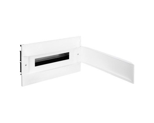 Щиток встр. Practibox S 18М (1х18), бел. дверь, с клеммами N+PE, IP40