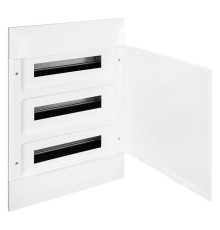 Щиток встр. Practibox S 54М (3х18), бел. дверь, с клеммами N+PE, IP40