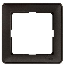 Рамка на 1 пост Schneider Electric Wessen59 KD-1-68 Черный бархат | арт.KD-1-68