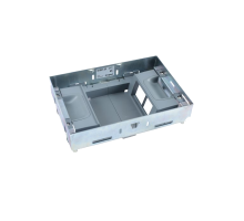 Основание монтажной коробки, вертикальный монтаж, 8M(2x4), Hmin=92/80mm | арт.088123