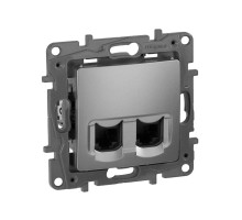 Роз 2ХRJ45 5е UTP АЛЮ ETIKA | арт.672455