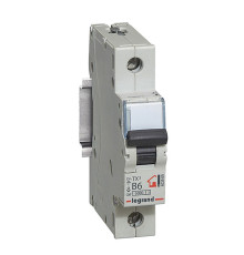 Авт. выключатель Legrand TX3, 1P,  6A, хар-ка B, 6kA | арт.403969