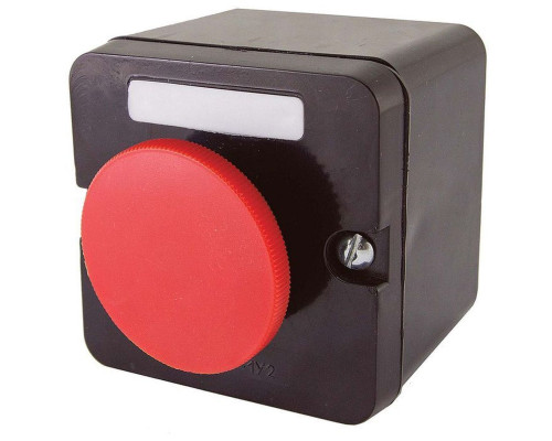 Пост кнопочный ПКЕ 212-1 красный гриб IP40 TDM