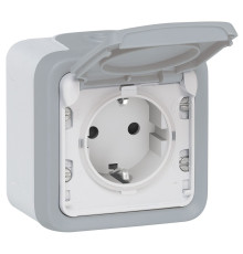 PLEXO - Розетка 2P+E нем.стд. IP55