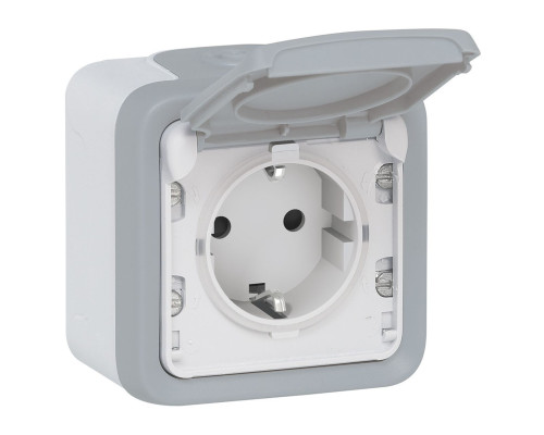 PLEXO - Розетка 2P+E нем.стд. IP55