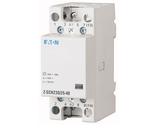 Контактор Z-SCH230/25-40, 4NO, 25A /(9A по AC-3), 230VAC, 2M