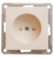 Розетка без заземления со шторками Schneider Electric Wessen59 RS16-151-2-86 Слоновая  кость | арт.RS16-151-2-86