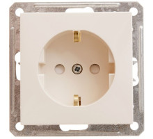 Розетка с заземлением со шторками Schneider Electric Wessen59 RS16-152-2-86 Слоновая  кость - RS16-1