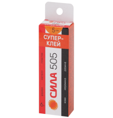 Супер-клей 6г пластик туба в кор. СИЛА Б0033120