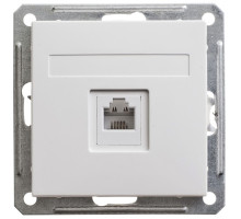 Розетка телефонная Schneider Electric Wessen59 RSI-152T-1-86 Белый - RSI-152T-1-86