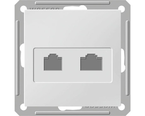 Розетка телефонная+компьютерная Schneider Electric Wessen59 RSI-251TK5E-1-86 Белый - RSI-251TK5E-1-8