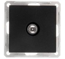 Розетка TV Schneider Electric Wessen59 RTS-151-6-86 Черный бархат - RTS-151-6-86