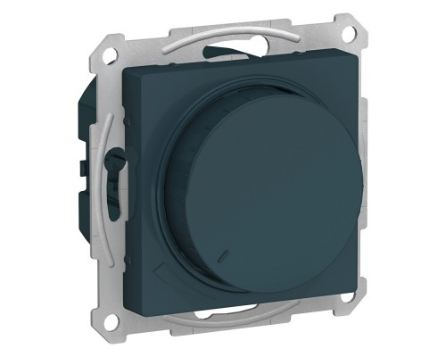 ATLASDESIGN СВЕТОРЕГУЛЯТОР (диммер) повор-нажим, LED, RC, 400Вт, мех., ИЗУМРУД