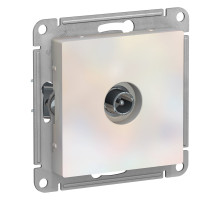 ATLASDESIGN TV РОЗЕТКА проходная 4DB, механизм, ЖЕМЧУГ