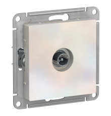 ATLASDESIGN TV РОЗЕТКА проходная 4DB, механизм, ЖЕМЧУГ