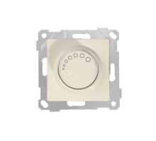 Rita - Светорегулятор (RL) с подсветкой, поворотно-нажимной, 600 Вт, сл.кость