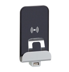 Etika - Беспроводное зарядное устр-во 1A с USB портом 2,4A (сл.кость)