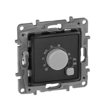 Etika - Термостат для теплых полов с внешним датчиком (антрацит)