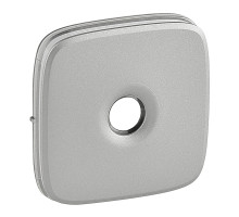 Valena Allure - Лицевая панель для переключателя со встроенным датчиком движения, алюминий