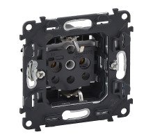 Valena In'Matic - Розетка 2P+E нем. стд., винтовые зажимы