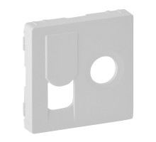 Valena Life - Лицевая панель розетки TV-RJ45, белая