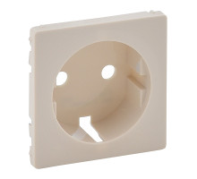 Valena Life - Лицевая панель розетки 2P+E, слоновая кость