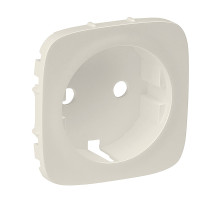 Valena Allure - Лицевая панель розетки 2P+E, слоновая кость