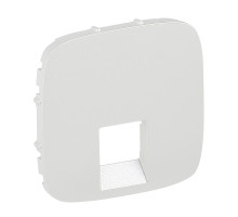 Valena Allure - Лицевая панель для одиночных телефонных/информационных розеток, жемчуг