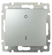 Valena - Выключатель двухполюсный, алюминий