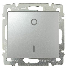 Valena - Выключатель двухполюсный 16А, алюминий